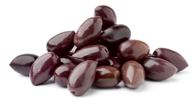 Kalamata Olives - Can be exported whole, pitted, slices, halves, quarters, organic.